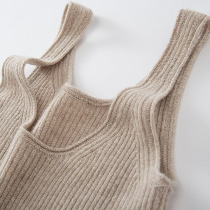Fiona – Cashmere Wool Tank Top - Hilltop Nord