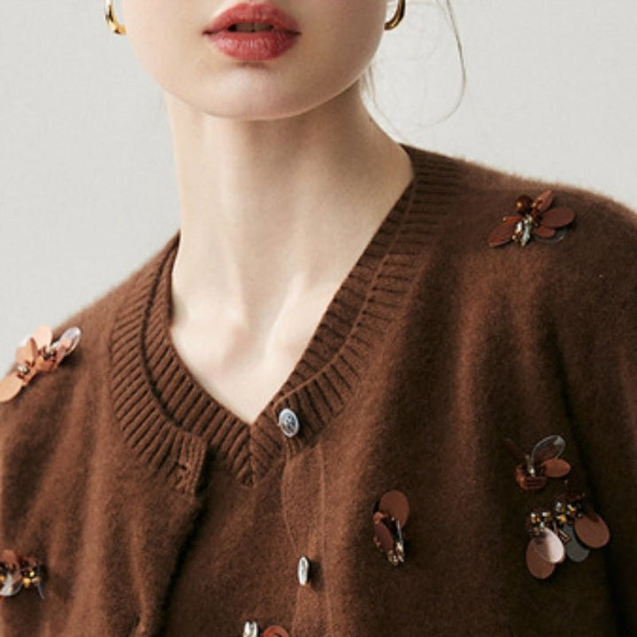 Whisperwing – Cashmere Wool Cardigan - Hilltop Nord