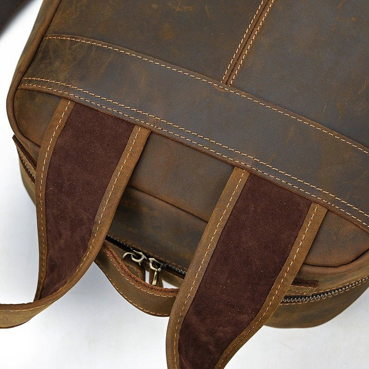 Hinterland – Leather Backpack - Hilltop Nord