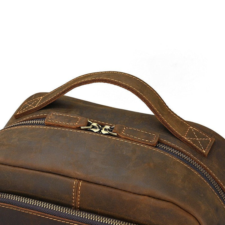 Hinterland – Leather Backpack - Hilltop Nord
