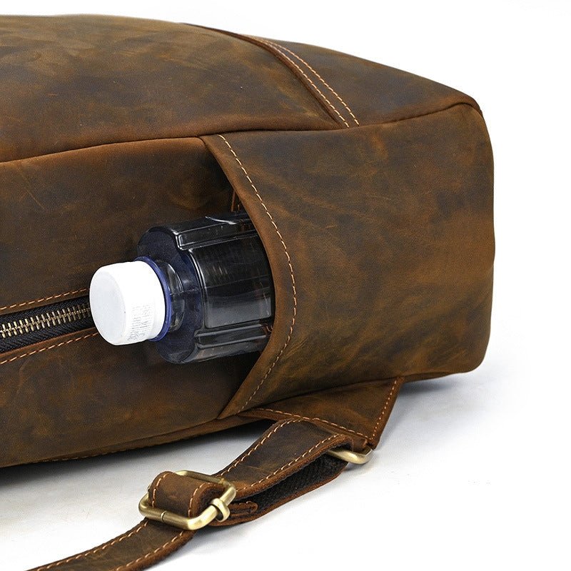 Hinterland – Leather Backpack - Hilltop Nord