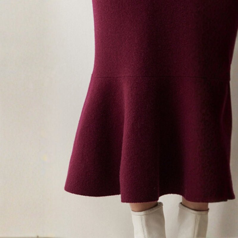 Briarcurve – Cashmere Wool Skirt - Hilltop Nord