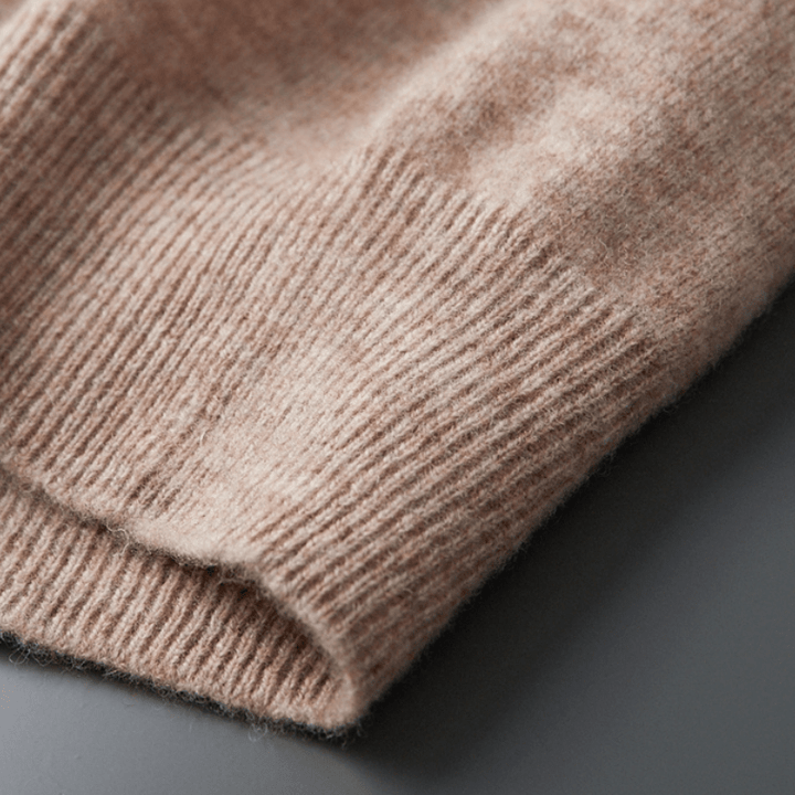 Theo – Wool Knit Polo - Hilltop Nord