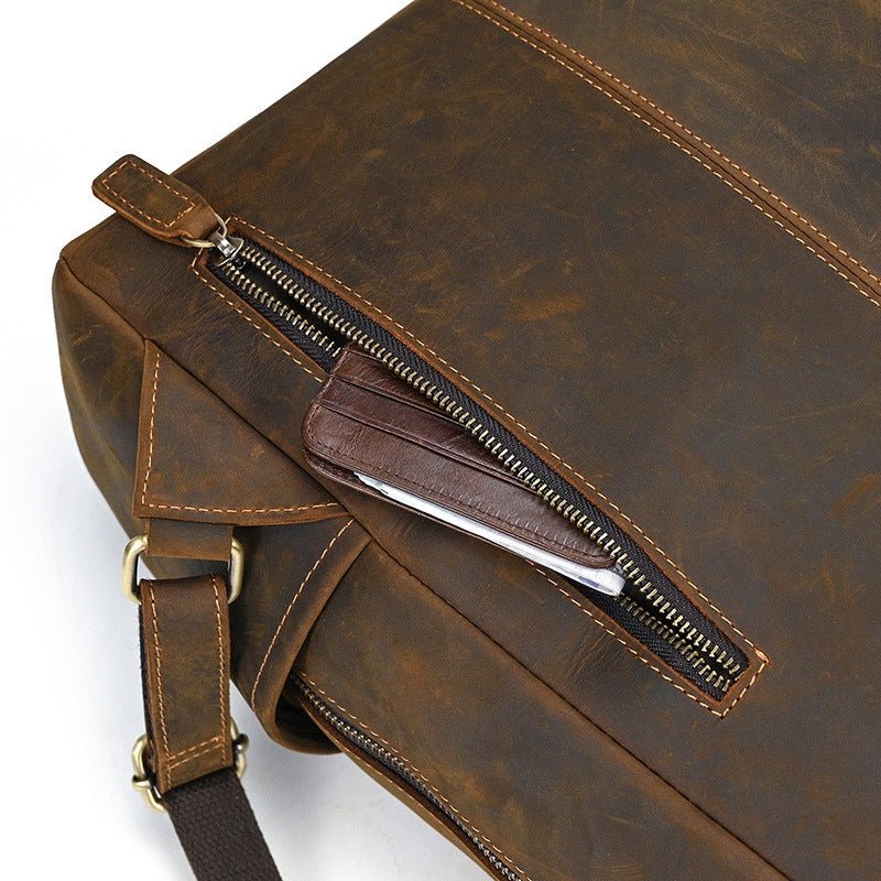 Hinterland – Leather Backpack - Hilltop Nord