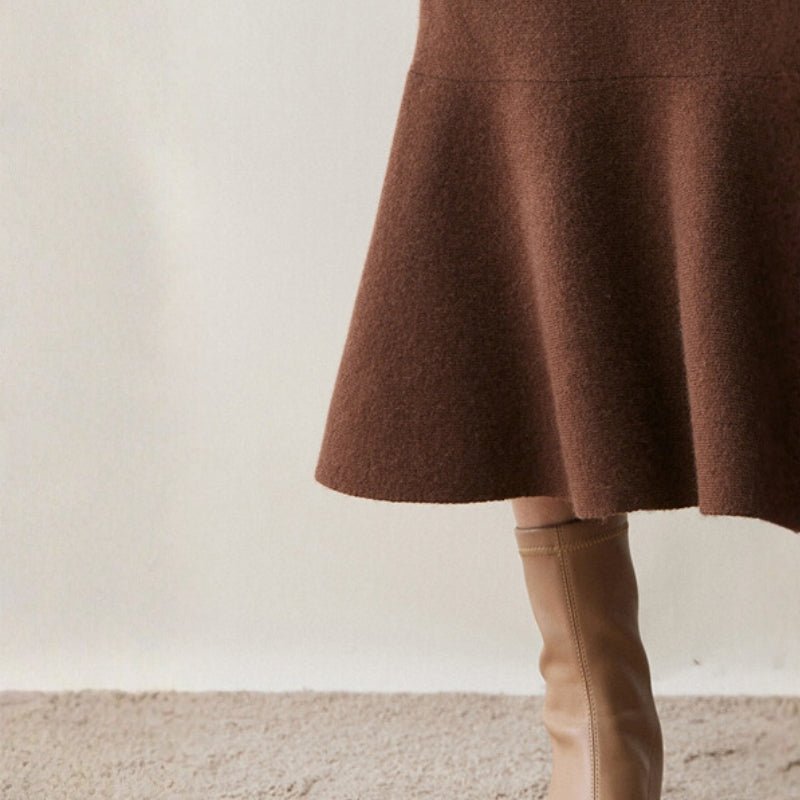 Briarcurve – Cashmere Wool Skirt - Hilltop Nord