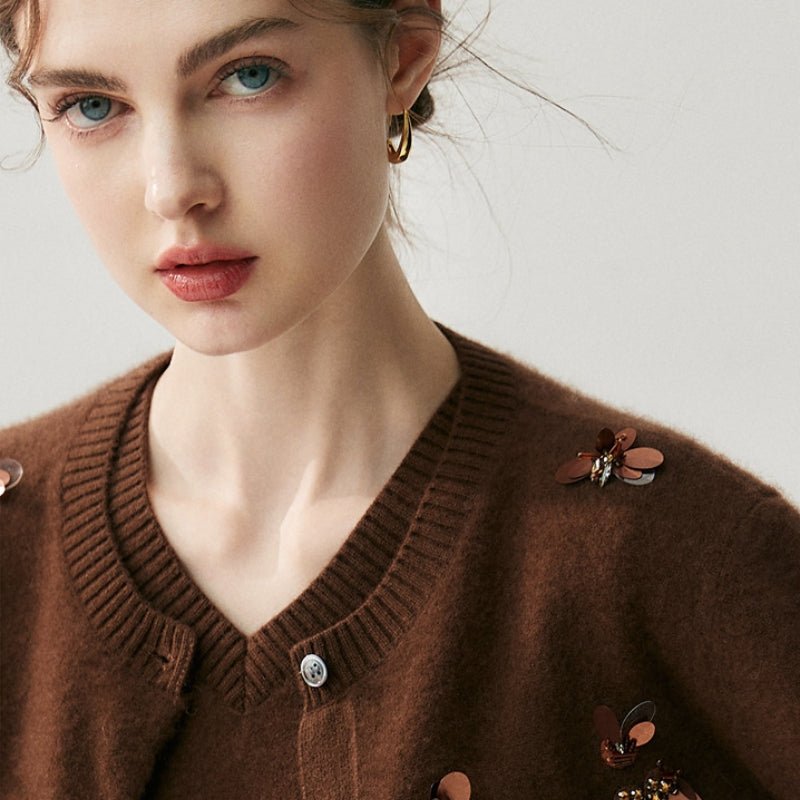 Whisperwing – Cashmere Wool Cardigan - Hilltop Nord