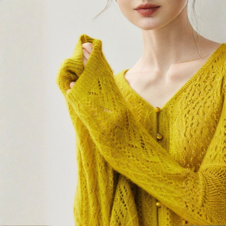 Fernridge – Cashmere Wool Cardigan - Hilltop Nord