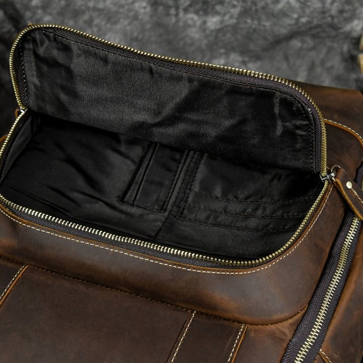 Overland – Leather Backpack - Hilltop Nord
