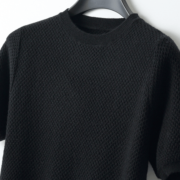 Crestwood - Wool Textured Knit Tee - Hilltop Nord