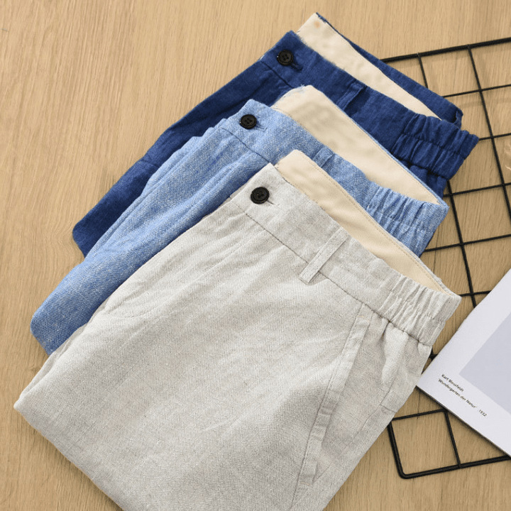 Marlow - Linen Shorts - Hilltop Nord