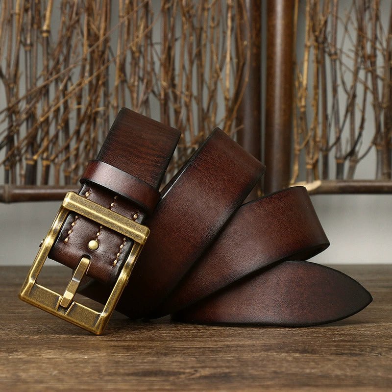 Hemlock – Pin Buckle Leather Belt - Hilltop Nord