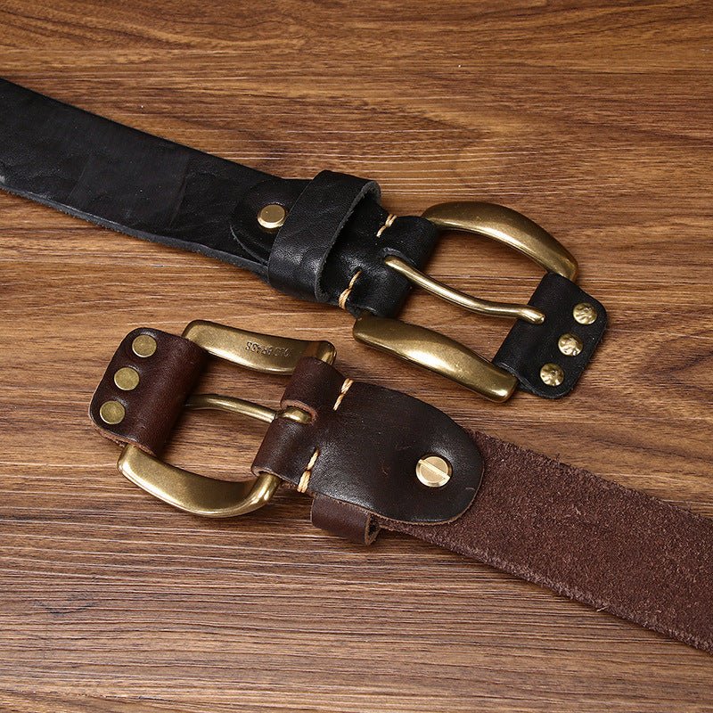 Thistlemark – Studded Leather Belt - Hilltop Nord
