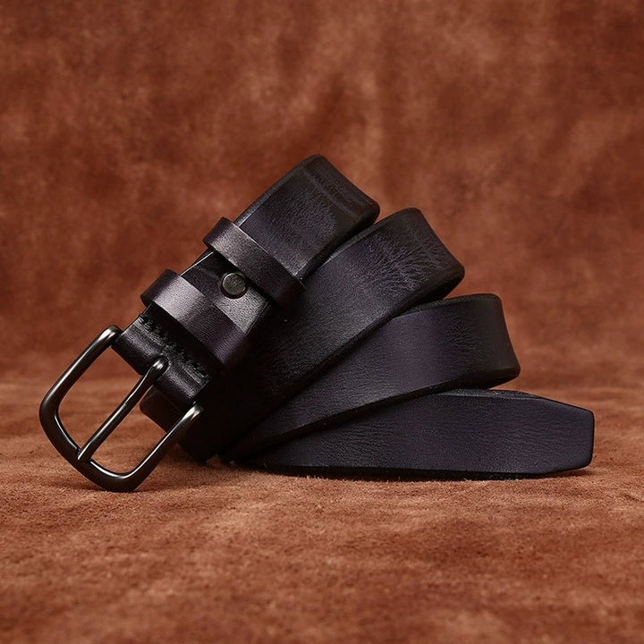 Fendrick – Pin Buckle Leather Belt - Hilltop Nord