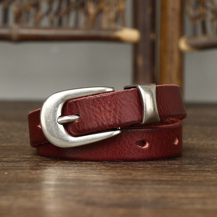Dagger – Pin Buckle Leather Belt - Hilltop Nord