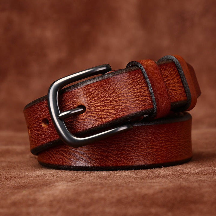 Fendrick – Pin Buckle Leather Belt - Hilltop Nord