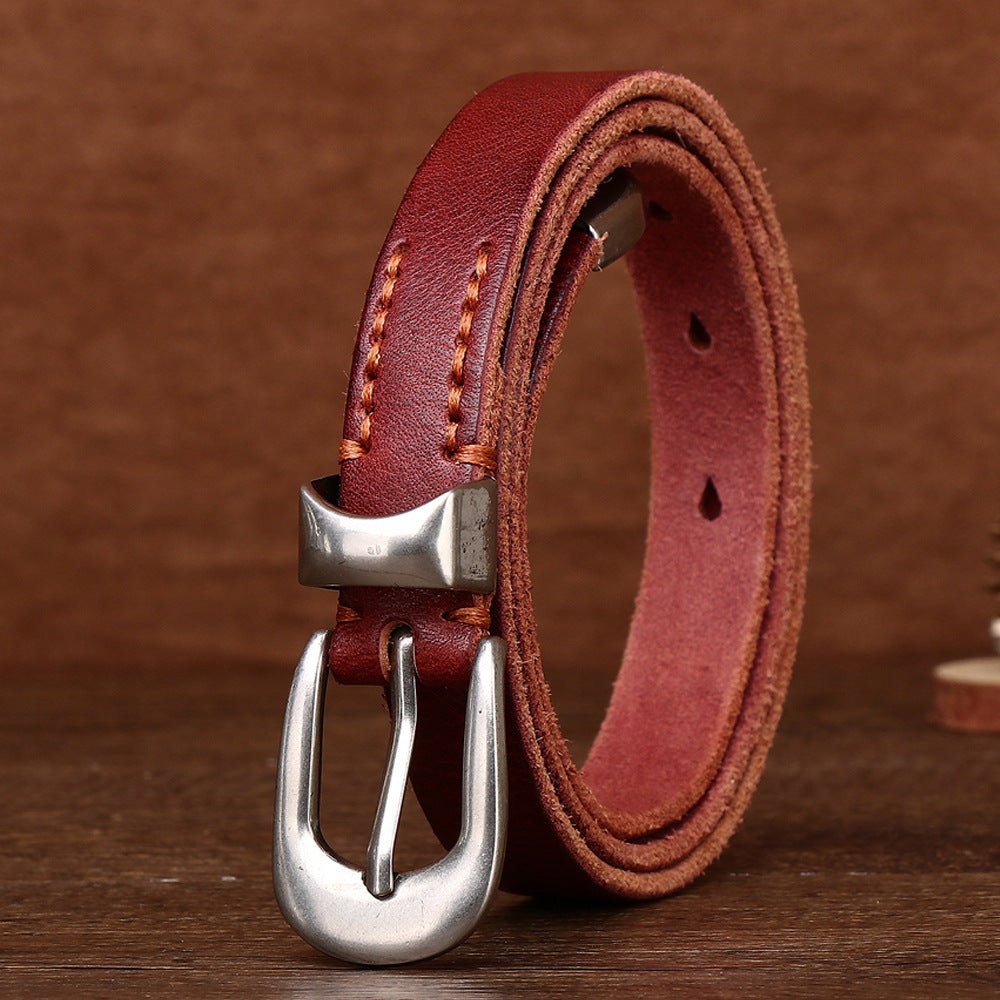 Stonegrain – Antique Tip Leather Belt - Hilltop Nord