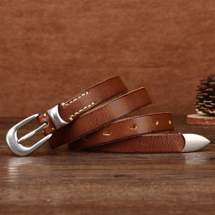 Stonegrain – Antique Tip Leather Belt - Hilltop Nord