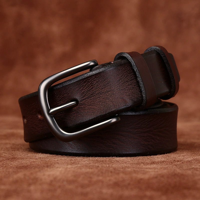 Fendrick – Pin Buckle Leather Belt - Hilltop Nord