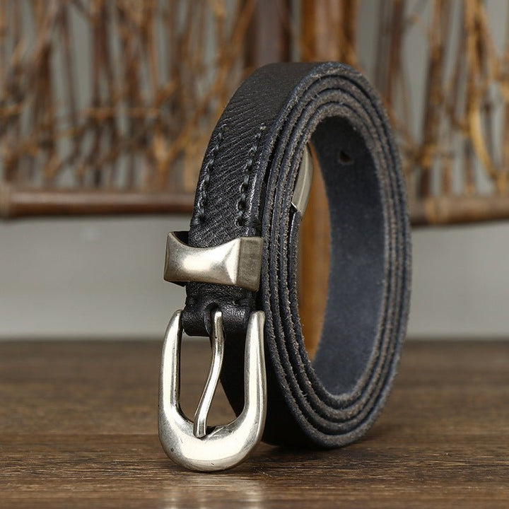 Dagger – Pin Buckle Leather Belt - Hilltop Nord