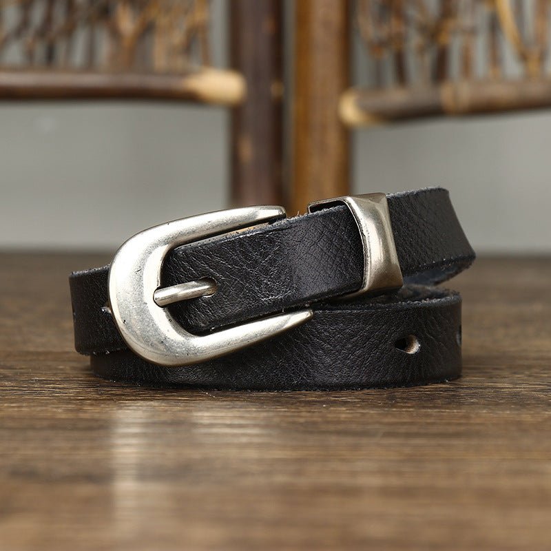 Dagger – Pin Buckle Leather Belt - Hilltop Nord