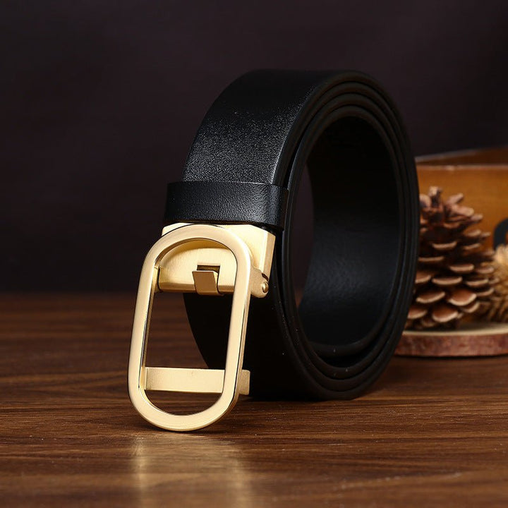 Ghyll – Plate Pin Buckle Leather Belt - Hilltop Nord