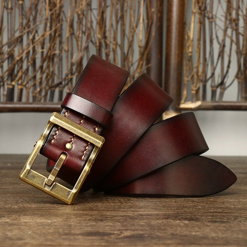 Hemlock – Pin Buckle Leather Belt - Hilltop Nord