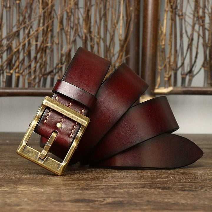 Hemlock – Pin Buckle Leather Belt - Hilltop Nord