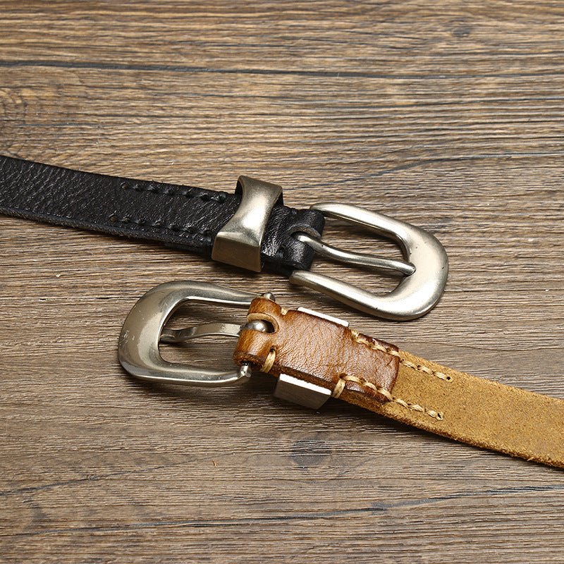 Dagger – Pin Buckle Leather Belt - Hilltop Nord