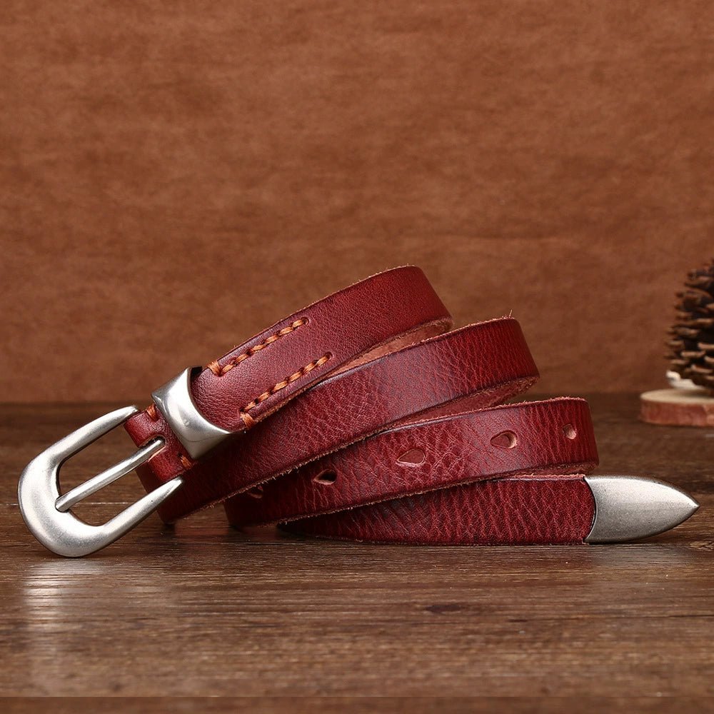 Stonegrain – Antique Tip Leather Belt - Hilltop Nord