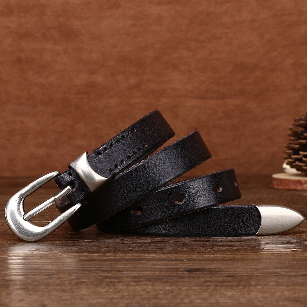 Stonegrain – Antique Tip Leather Belt - Hilltop Nord